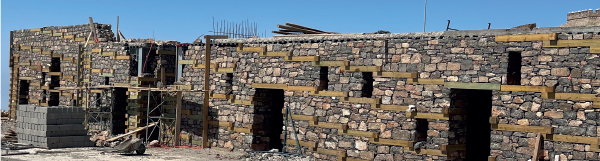 Murs parasismiques en hommage aux victimes